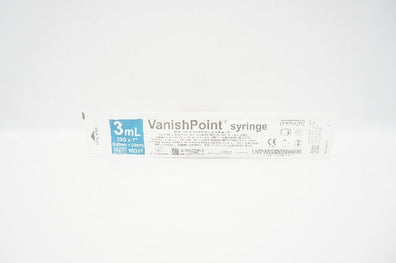 Retractable Technologies 10311 VanishPoint Syringe 3ml 23G x 1inch